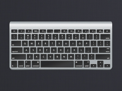 Apple Wireless Keyboard apple icon keyboard