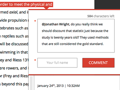 Inline Comments article comments discussion inline overlay plesiosaurs! reading really dry copy