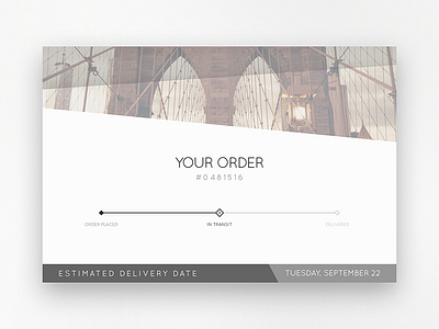 Order Tracking order shipping tracking ui
