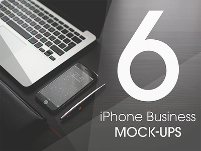 iPhone Business Mock-Ups