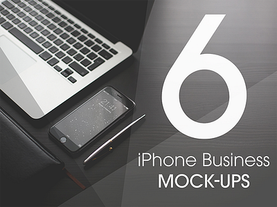 iPhone Business Mock-Ups apple business corporate iphone iphone 5s iphone 6s macbook