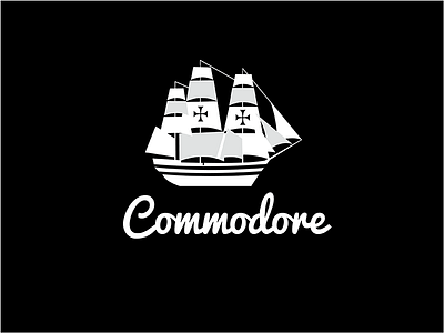 Commodore branding logo design marketing