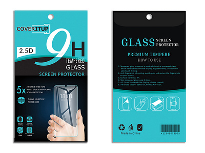 Mobile Screen Protector Glass Packaging