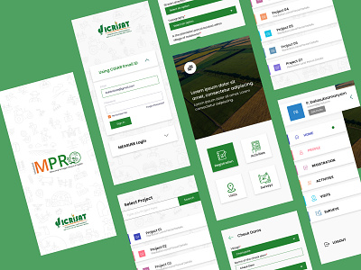 ICRISAT APPLICATION UI CONCEPT adsumoriginator app app concept app design app designers app interface app ui app ui ux application application design application ui concept app ui kit uiux