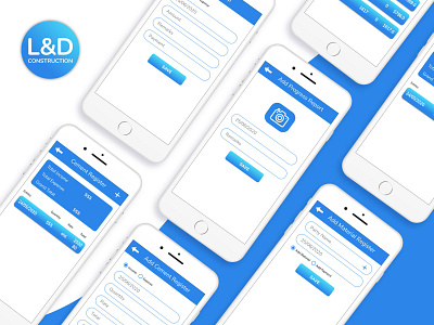 L.D Construction app ui-kit part-2 adsum adsum originator adsumoriginator app concept app design app interface app ui application ui application ux ui designers originator ui ux design uiux