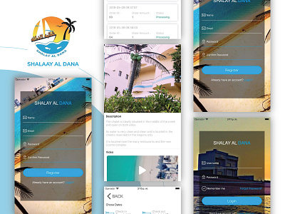 SHALAAY AL DANA HOTAL BOOKING APP DESIGN