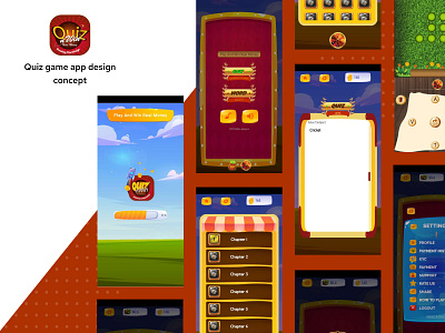 QUIZ & WIN GAME APP DESIGN