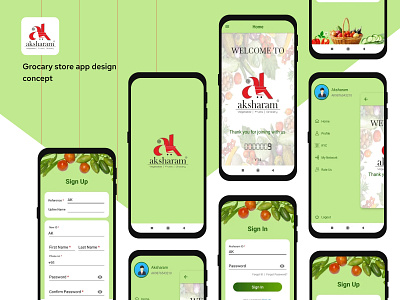 GROCARY STORE APP DESIGN