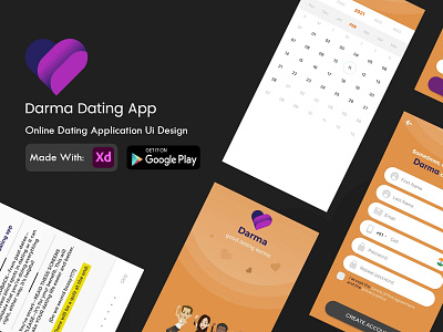 DARMA DATING APP DESIGN