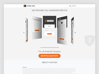 APPLICATION WEB DESIGN CONCEPT