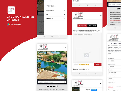 REAL ESTATE APP DESIGN CONCEPT