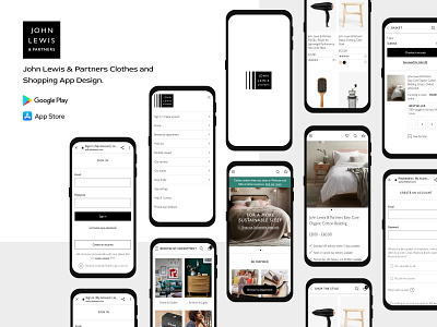 JOHN LEWIS & PARTNERS SHOPPING WEB DESIGN CONCEPT adsum adsumoriginator android app development app concept app design app interface app ui app uiux application ui concept e commerce app e commerce app design e commerce shop ios app development originator ui interface uiux uiuxdesign user experience design user interface design