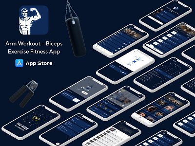 Arm Workout - Biceps Exercise Fitness App