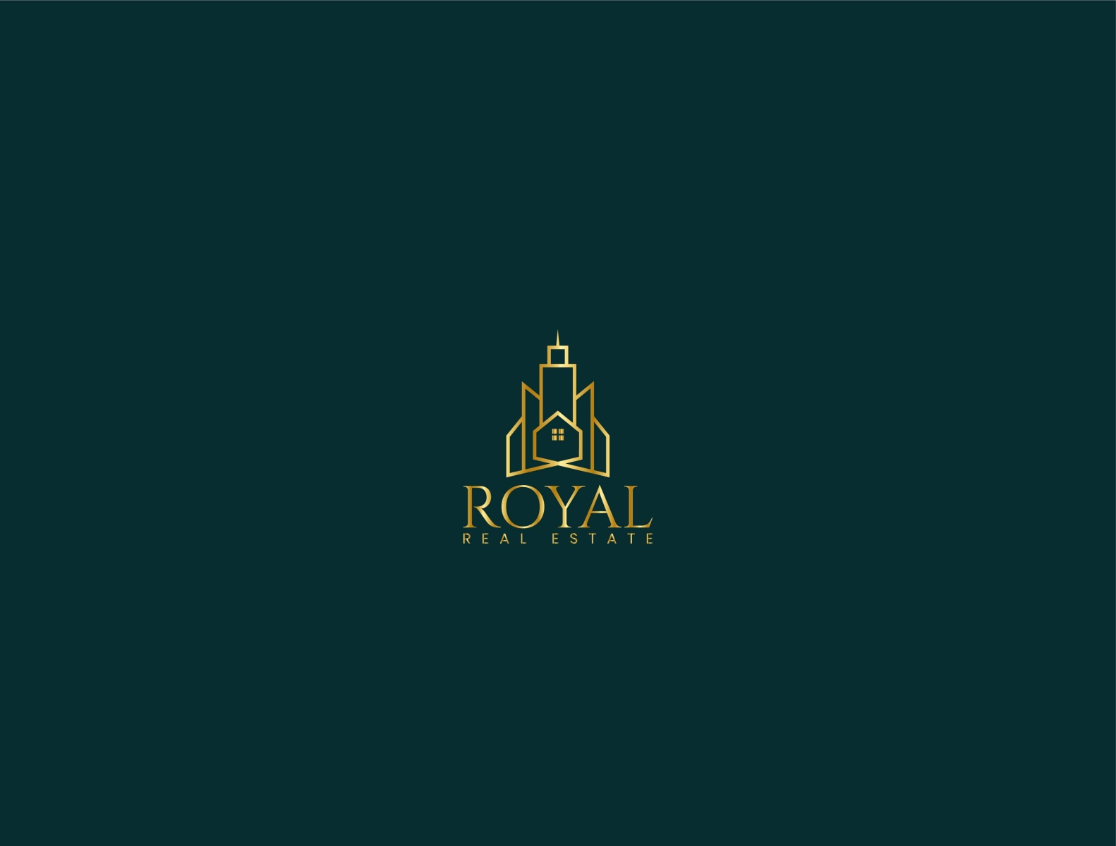 Luxury Real Estate Logo | Branding & Logo Templates ~ Creative Market