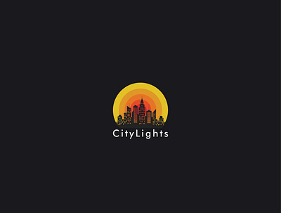 Citylights- Real estate illustration logo design branding buildings business city corporates creative design graphic design home illustration logo logo maker minimalist real estate realtor ui