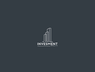 Investment realty minimalist logo design branding business creative design investment llc logo minimal minimalist real estate realtor realty