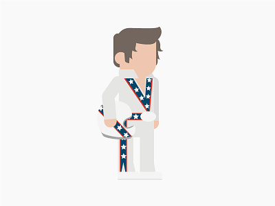 Evel Knievel character design evel knievel illustration people vector