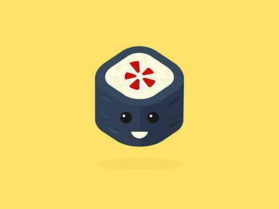 Sushi Boat app app icon design food icon illustrator ios sushi yelp