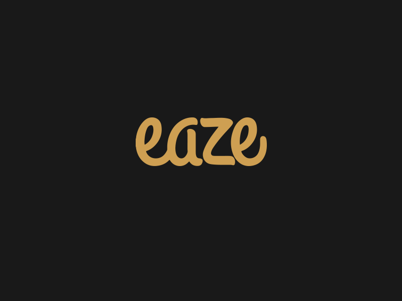 Eaze Vip Logo animation branding design gif identity logo motion