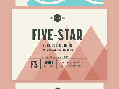 Candle Labels design graphic design labels packaging