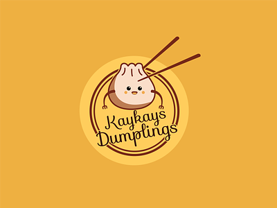 Kaykays Dumplings branding identity creative design iconic logo illustration logo logoconcept logodesign logodesigner logotype