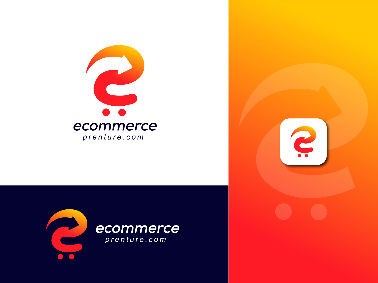 ECOMMERCE LOGO by jesmin akter on Dribbble