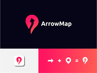 arrowmap logo arrow locate locator trip