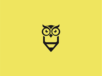 Clever owl animal logo bird logo branding identity characters clever owl creative creative owl education iconic logo illustration knowledge logodesign logotype owl teach wisdom