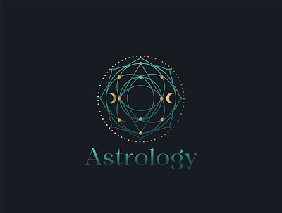 Astrology logo spiral