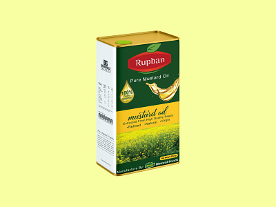 RUPBAN MUSTARD OIL PACKAGE DESIGN branding identity jam label jar jar label design label design mustard oil package design packaging designing company pickle label design pickle package design pure mustard oil rupban package design