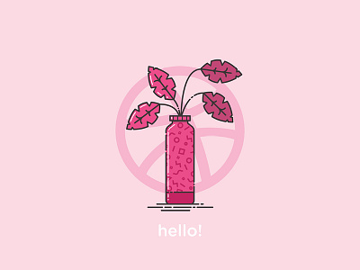 My Dribbble Debut!