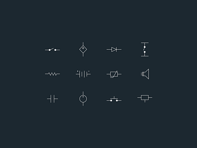 Electronics Icons eda electronics electronics tool icon icon pack icons mike busby product design