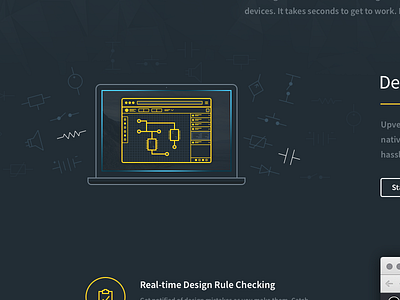 Hardware Design Tools Illustration eda tool icon illustration marketing site mike busby product design