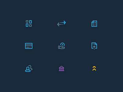 Main Navigation Icons