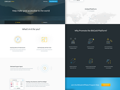 Affiliates Landing Page