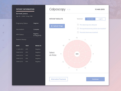 Patient Diagnosis UI