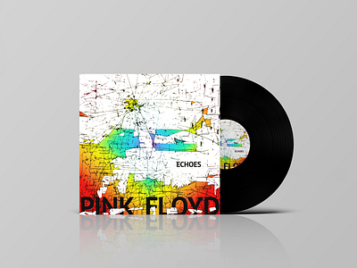 Pink Floyd "Echoes" / Song visualization craft echoes graphic design pink floyd song vizualization