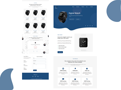 E-commerce Online Watch Shop Design-UX/UI Design