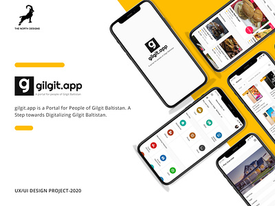 GilgitApp - UX/UI App Design
