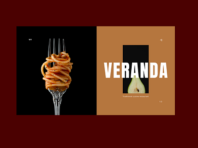 Italian cuisine art branding cuisine design food italian food menu minimal restaurant ui web