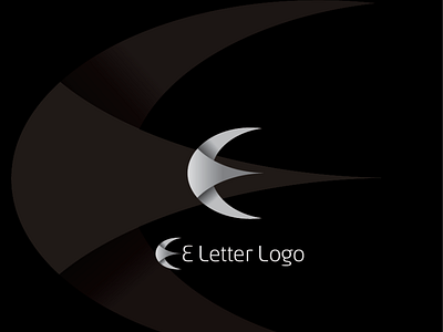 E Letter logo