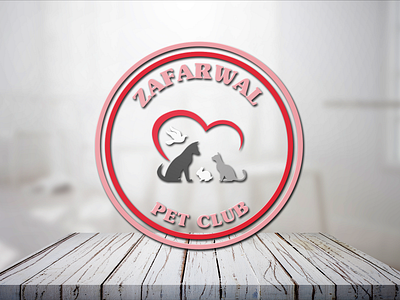 ZafarWal Pet Club branding design graphic design graphicsdesign logo logodesign logodesigner social media design social media post design vector