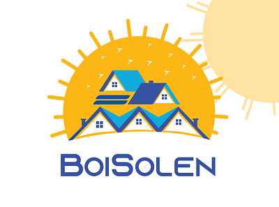 BOISOLEN, Real Estate logo attractive logo branding graphic design illustration logo logodesign logodesigner minimalist logo minimalistic modern logo postdesign social media design typography