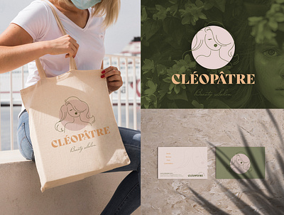 Cleopatre brand identity branding design logo logodesigner