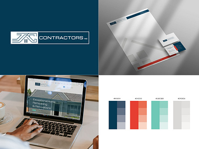 JJG Contractors, Inc. Brand Identity & web design