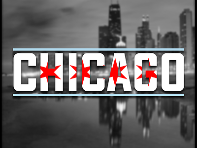 Chicago adobe illustrator adobe photoshop art direction brainstorming branding chicago city conceptual flag graphic design logo mark
