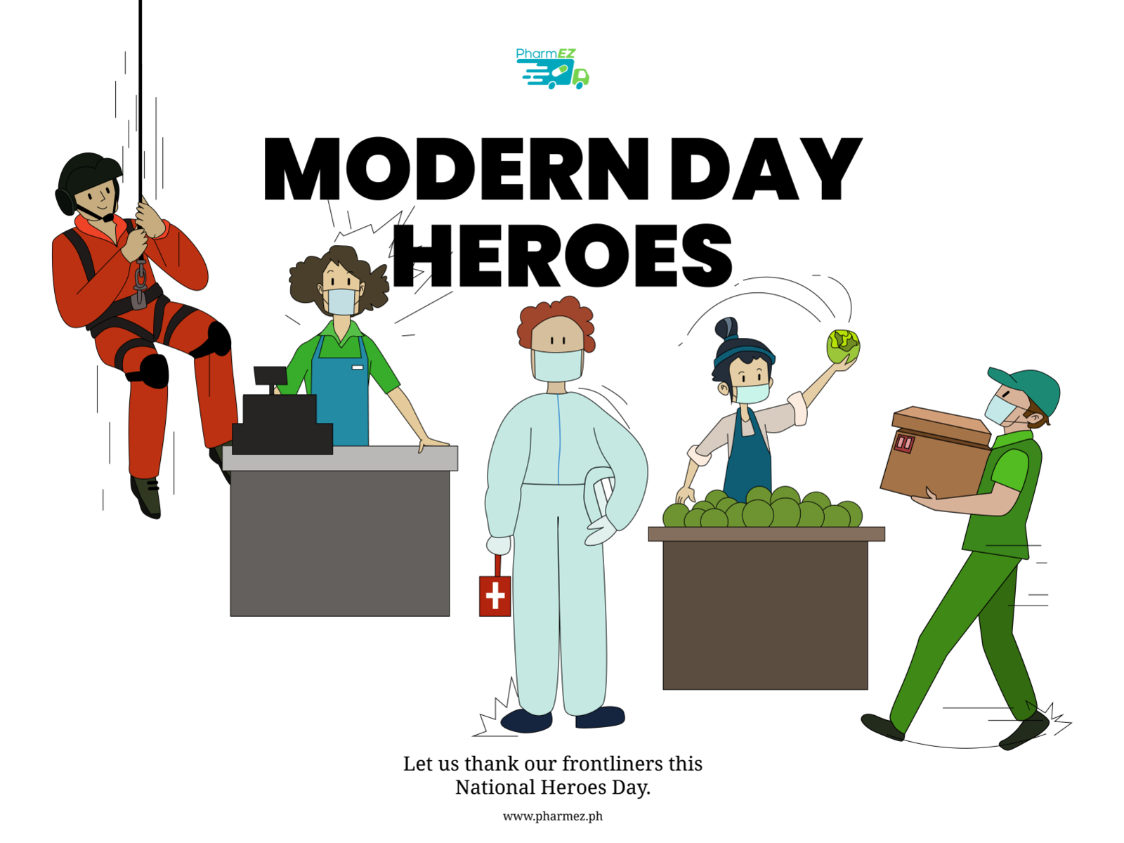 Modern Day Heroes by Gelica Orfano on Dribbble