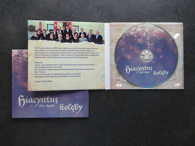 Hiacyntus Choir - CD package branding cd cover choir packaging
