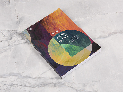 Book cover - "Taniec Spirali" bibliotheca alexandrina book cover design print typography