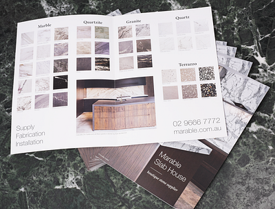 Brochure brochure design interior design layout print stone